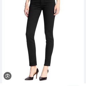 Banana Republic High-Rise Skinny Black Jeans Size 2 - Great Condition